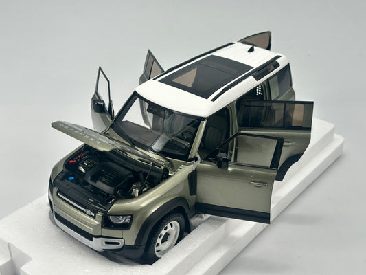 Almost Real 1/18 Land Rover DEFENDER 110 2020 Green Model Car Collectible