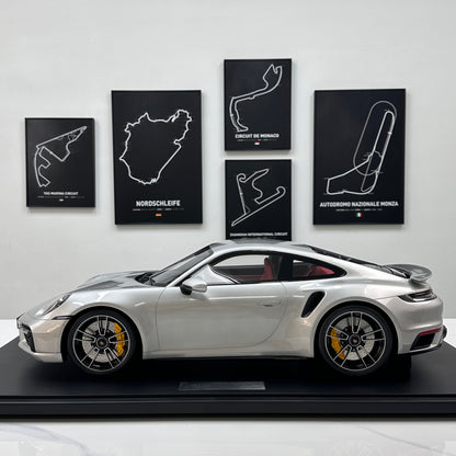 GT Spirit 1/8 Porsche 911 [992.1] Turbo S – Silver (GTS801801)