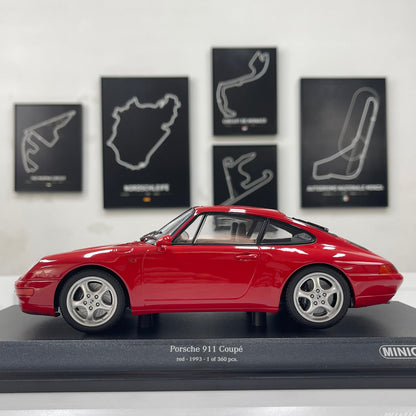 MINICHAMPS 1/18 Porsche 911 (993) 1993 Red 155061102