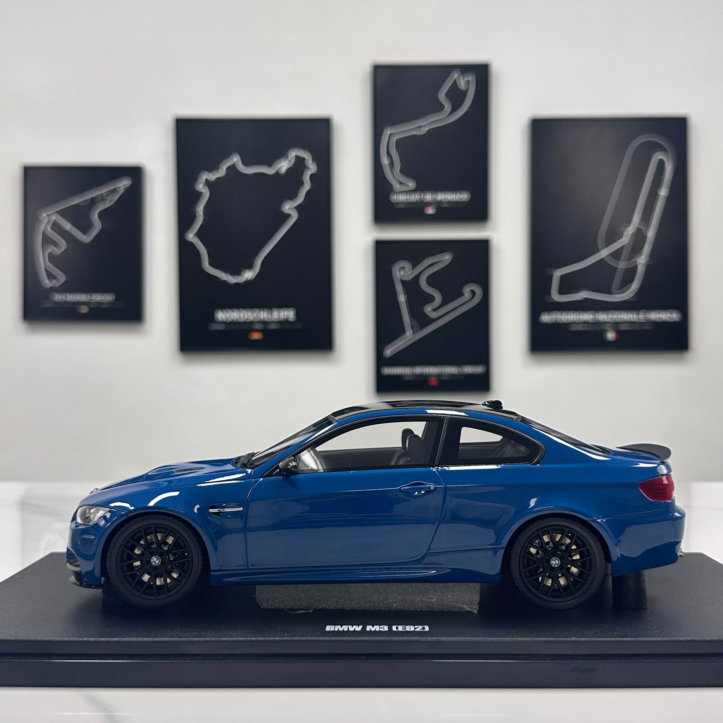 GT Spirit 1/18 BMW M3 E92 Blue GT941