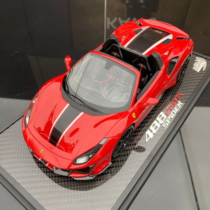 BBR 1/18 Ferrari 488 Pista Spider series! 6 styles in total