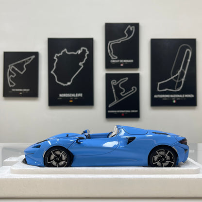 LCD 1/18 McLaren Elva Diecast Model — Sky Blue (LCD18015-BU)