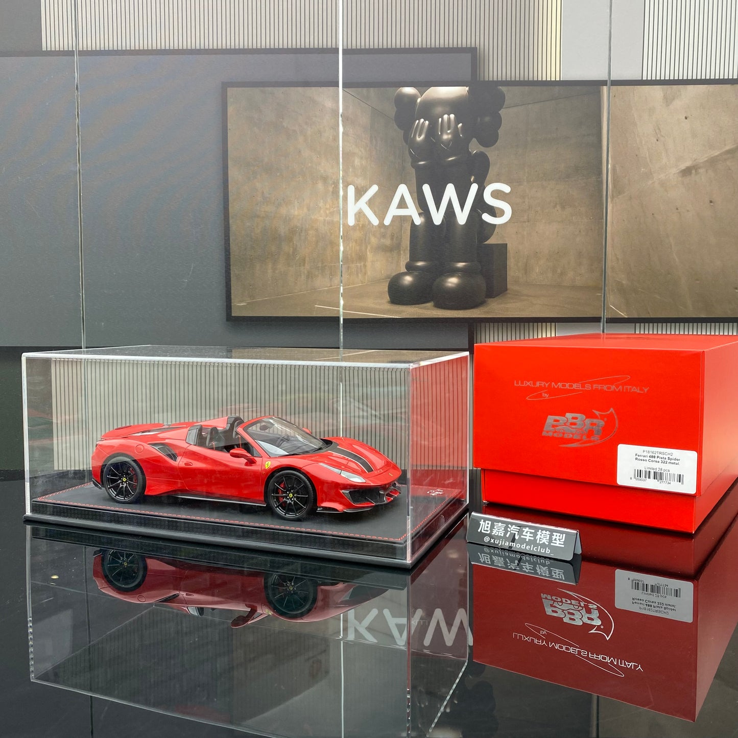 BBR 1/18 Ferrari 488 Pista Spider series! 6 styles in total