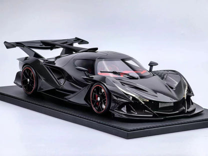 Peako 1/12 Apollo IE full carbon fiber color high-end simulation car model ornament gift