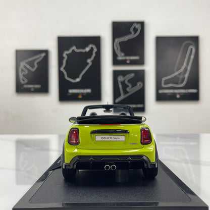 OTTO 1/18 MINI JCW Cabrio Zesty Yellow OT1303
