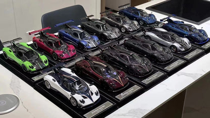Adornos de modelo de coche de edición limitada Pagani Zonda 760 a escala 1/18 HH MODEL
