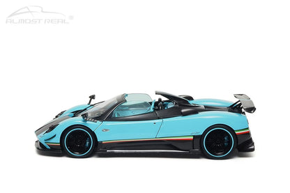 AR+ 1/18 Pagani Zonda Uno Blue All-Opening Alloy Car Model