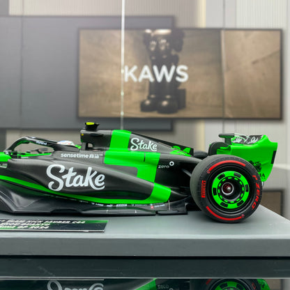 minichamps 1/18 STAKE F1 TEAM KICKSAUBER C44 Zhou Guanyu CHINAGP2024 Price 1368 147240524
