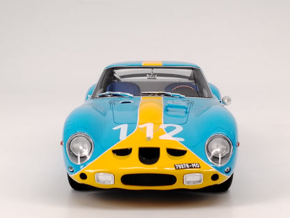 GT Spirit 1/18 Ferrari 250GTO 112 Blue Simulation Car Model Ornaments
