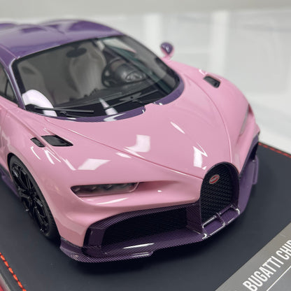 BBA MODEL 1/18 Bugatti Chiron Profilée – Pink