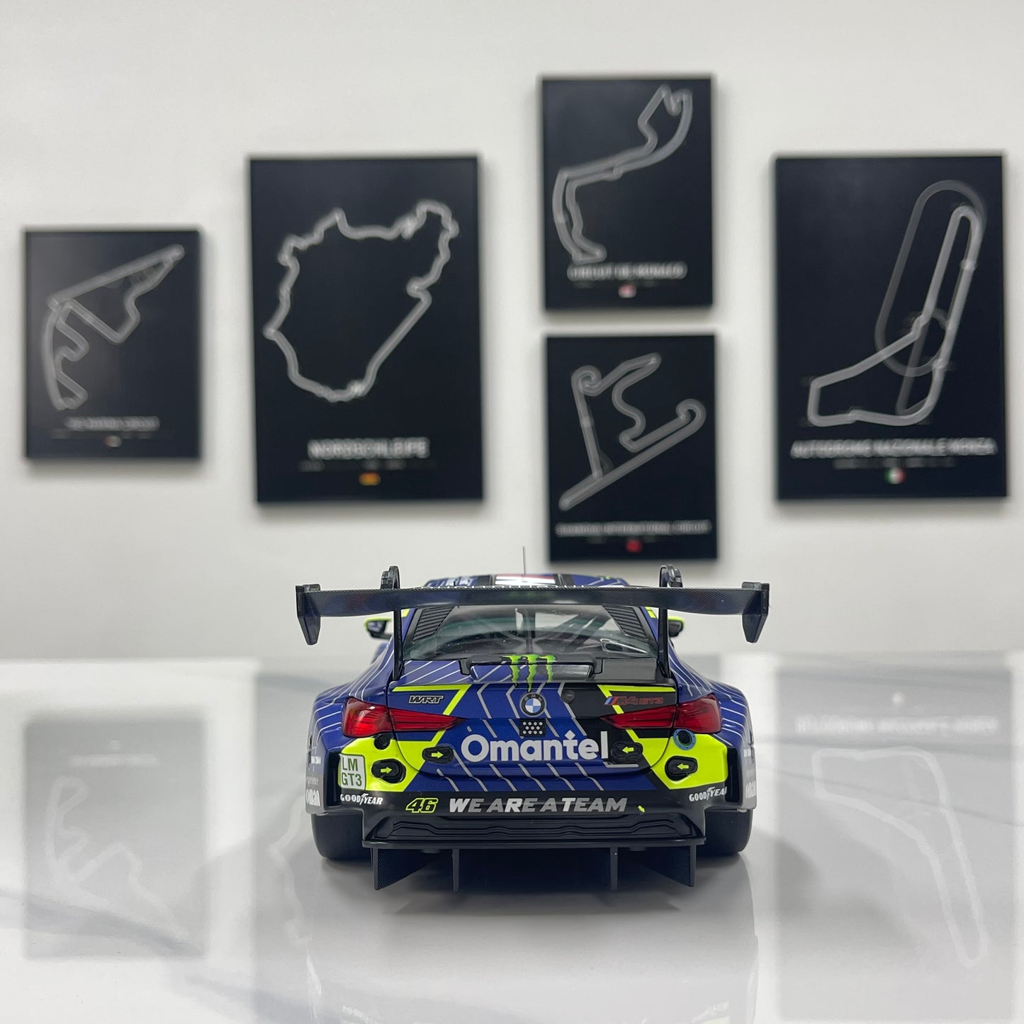 MINICHAMPS 1/18 BMW M4 GT3 EVO – TEAM WRT – 6H IMOLA 2025 Blue Livery 110252246