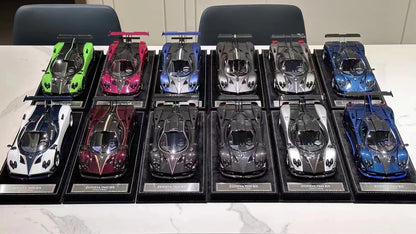 Adornos de modelo de coche de edición limitada Pagani Zonda 760 a escala 1/18 HH MODEL