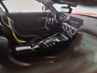 MINICHAMPS 1/18 Mercedes-Benz AMG GT-R F1 Safety Car 2021 Red Paint Alloy Car Model 155036095