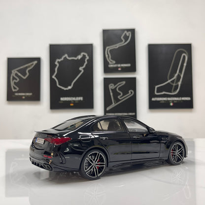 NZG 1/18 Mercedes-AMG C63 S E-Performance, Gloss Black (111200050)
