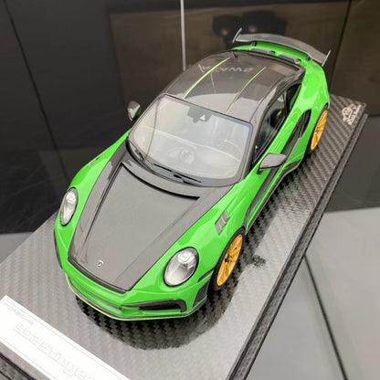 New Arrival VIP 1/18 Porsche 992 Stinger GTR Green Price 328$