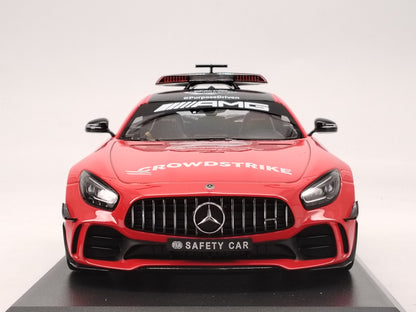 MINICHAMPS 1/18 Mercedes-Benz AMG GT-R F1 Safety Car 2021 Red Paint Alloy Car Model 155036095