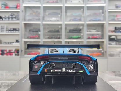 TOPSPEED 1/18 Lamborghini Huracán GT3 EVO2 #78 Forte Racing – Blue Livery (TS0685)