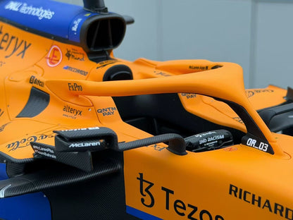 Amalgam 1:8 McLaren MCL35M 2021 Monza, Italy #3 Daniel Ricciardo 50/50 DDJ075