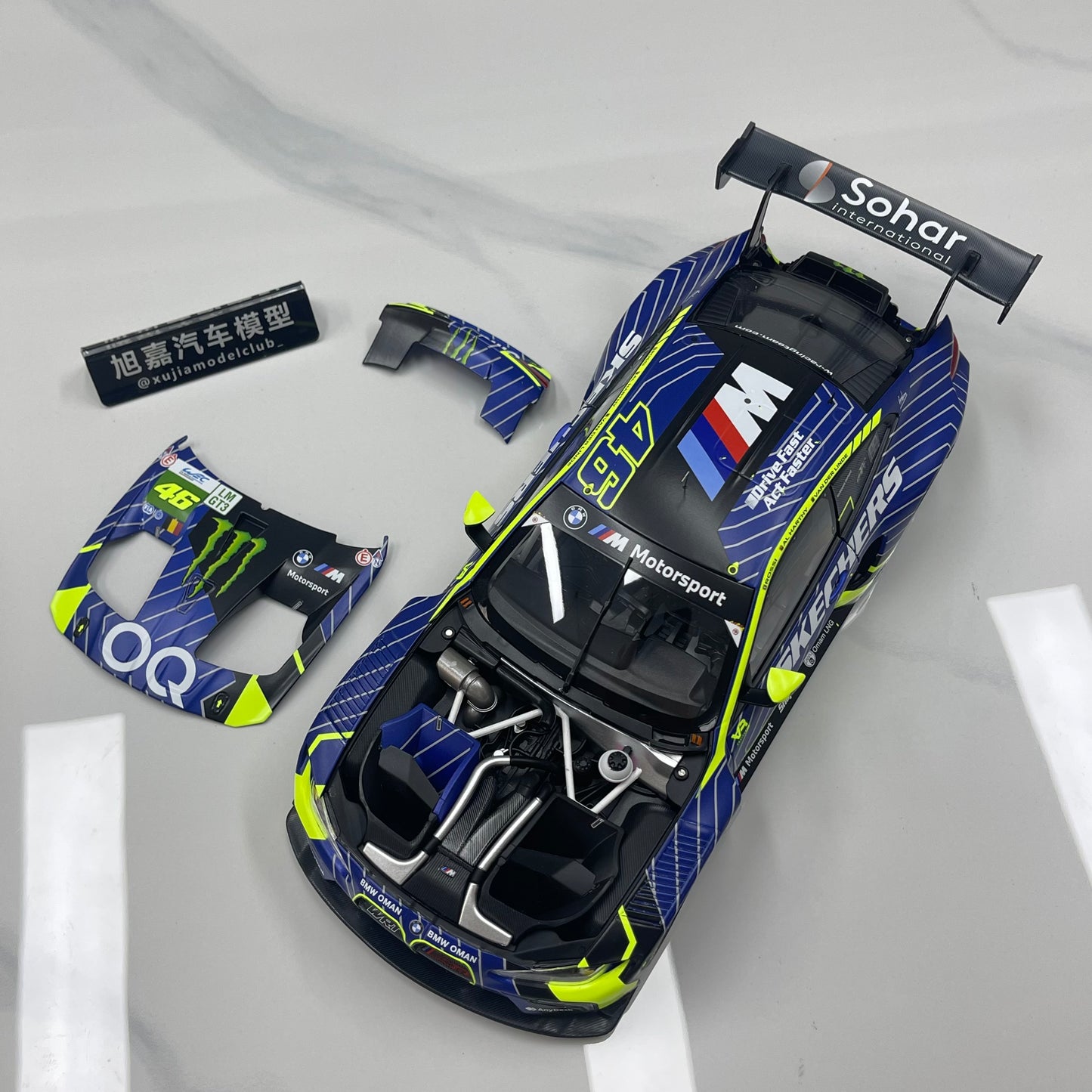 MINICHAMPS 1/18 BMW M4 GT3 EVO – TEAM WRT – 6H IMOLA 2025 Blue Livery 110252246