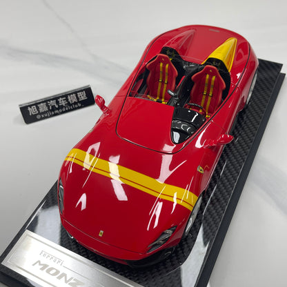 CE 1/18 Ferrari Monza SP2 – Prancing Horse Red – CE012