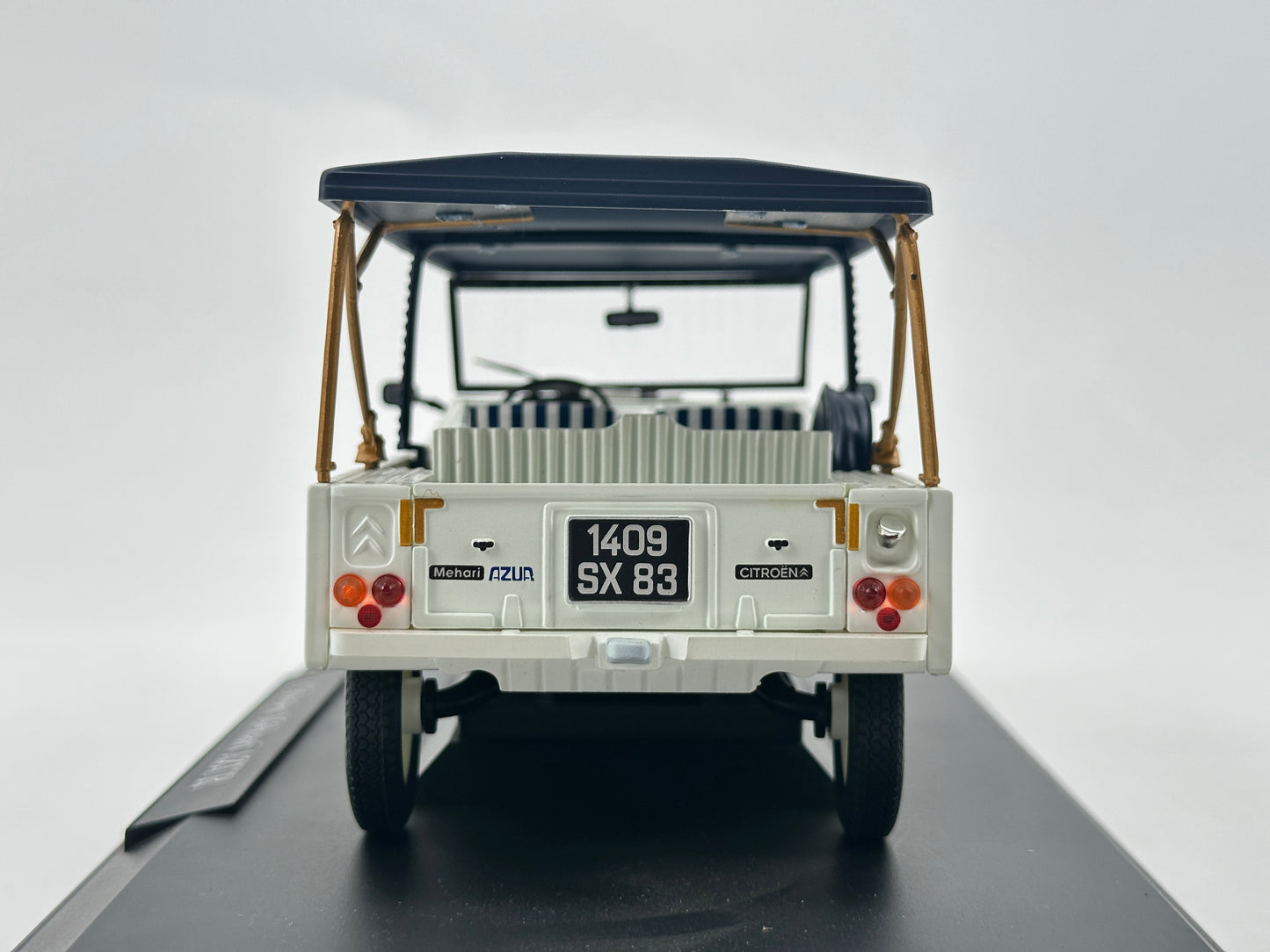 Norev 1/18 Citroën Mehari 1983 Azur White Car Model Ornaments