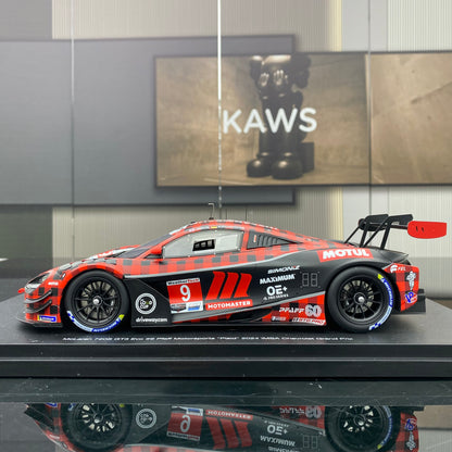 Topspeed 1/18 McLaren 720S GT3 EVO Simulation Resin Car Model Ornaments