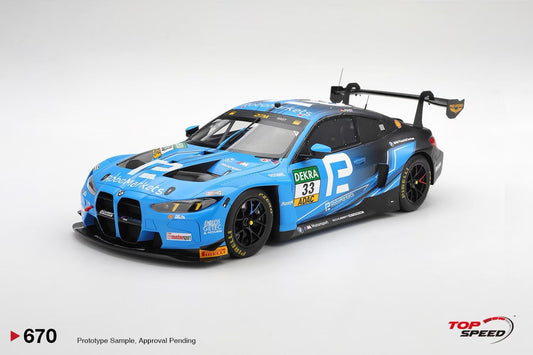 Topspeed 1:18 BMW M4 GT3 EVO #33 Schubert Motorsport 2025 DTM Zandvoort Race 1 Winner