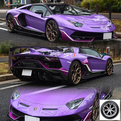 DM 1/18 Lamborghini SVJ supercar limited edition simulation car model ornament