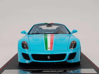 DINOMDOEL 1/18 Ferrari 599GTO Black Base Limited Edition Car Model Ornaments