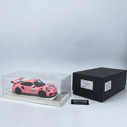 DG 1/18 Porsche 911GT3RS Limited Edition Car Model Ornaments