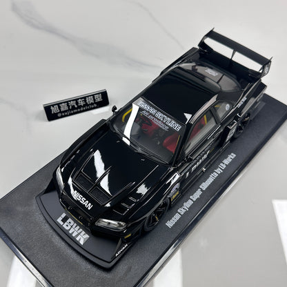 GT Spirit 1/18 Nissan Skyline GTR R34 LB - Super Silhouette Black Livery CLDC049