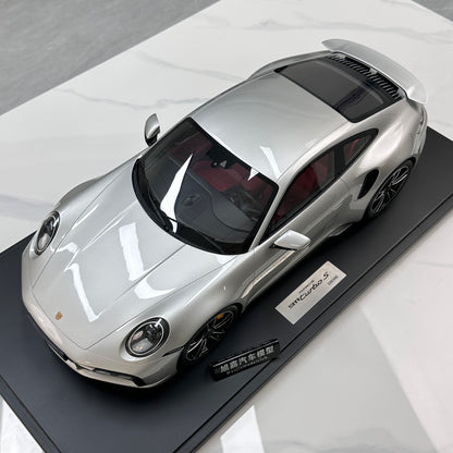 GT Spirit 1/8 Porsche 911 [992.1] Turbo S – Silver (GTS801801)