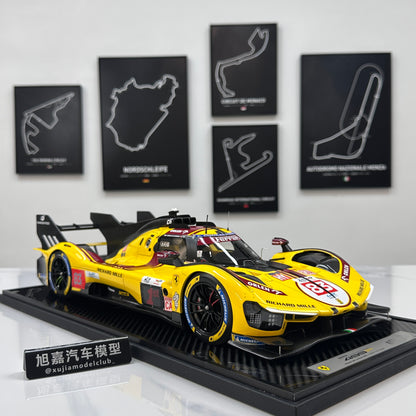 BBR 1/12 Ferrari 499P Le Mans 2025; Ye Yifei, champion, Le Mans #83, BBR1228C