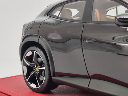 BBR 1/18 Ferrari PUROSANGUE Black Simulation Model Car P18219CCH