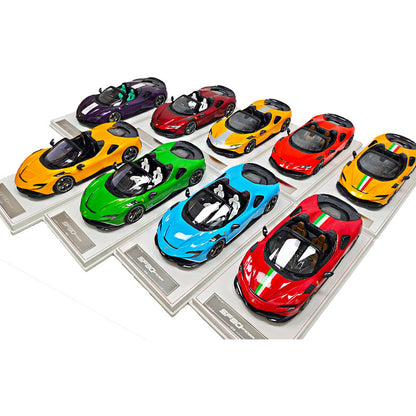 CE 1/18 Ferrari SF90 Spider limited edition car model ornament gift