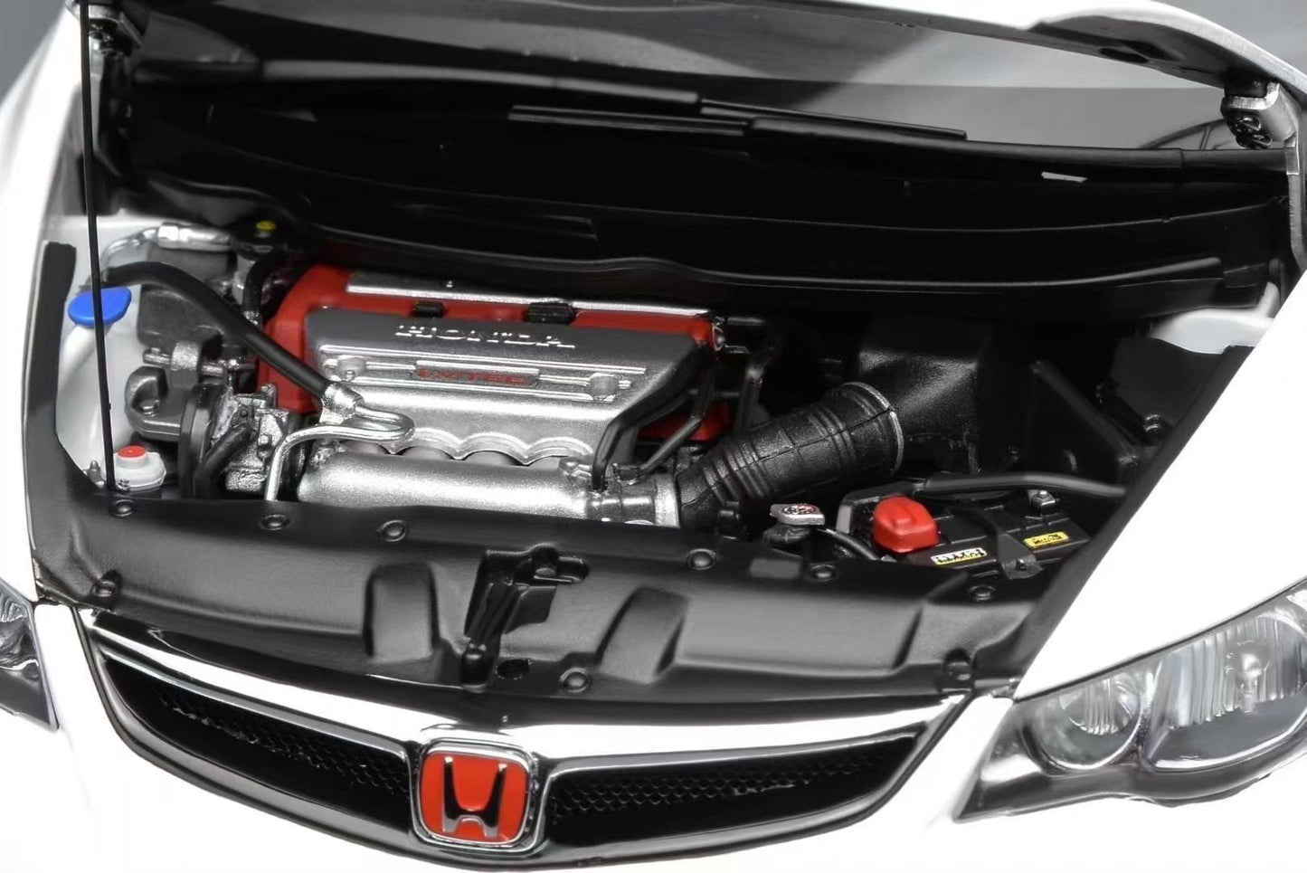 MH 1/18 Honda Civic FD2 Diecast Full Opening Scale Car Model