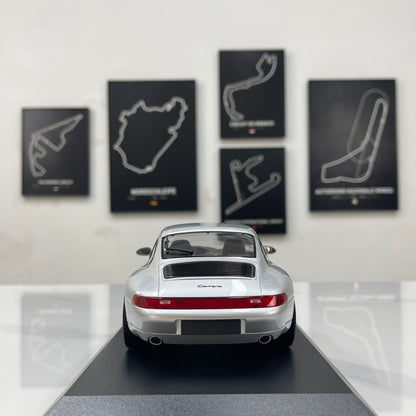 MINICHAMPS 1/18 Porsche 911 (993) 1993 Silver 155061101