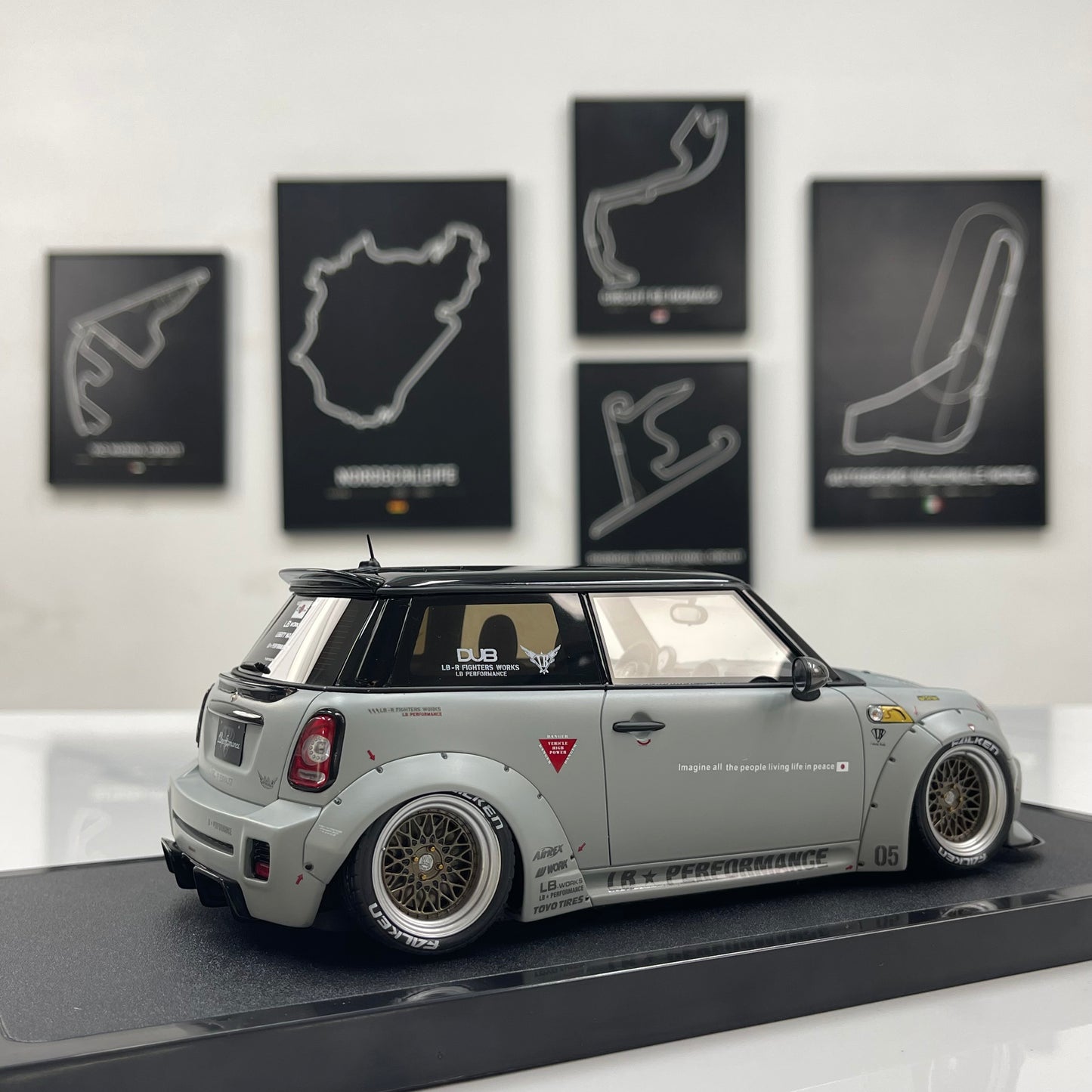 OTTO 1/18 MINI Cooper R56 2015 Grey OT1212