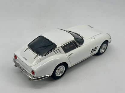 CMC 1/18 Ferrari 275 GTB White Alloy Full Open Car Model Ornaments