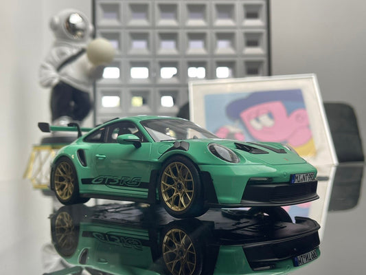 NOREV 1/18 Porsche 911 992 GT3RS alloy full-open simulation car model ornaments