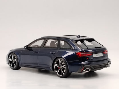 TOPSPEED 1/18 Audi AUDI RS6 AVANT Simulation Car Model Ornaments Closed