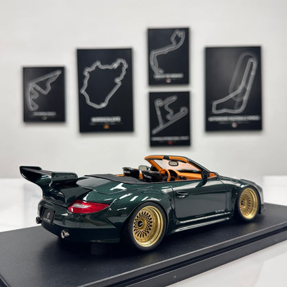 GT Spirit 1/18 Porsche Old & New Tokyo Auto Salon Green GT548