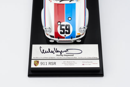 Amalgam 1/18 Porsche 911RSR (1973) 2.8 BRUMOS DAYTONA car model