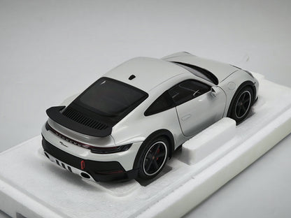 MINICHAMPS 1/18 Porsche 911 DAKAR Gray Alloy Car Model