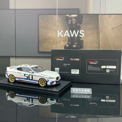 Topspeed 1:18 BMW M4 3.0 CSL simulation car model