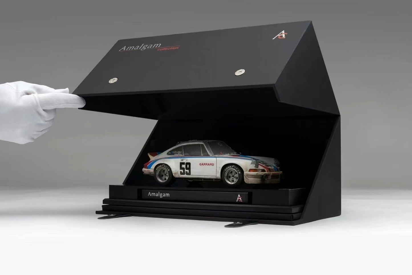 Amalgam 1/18 Porsche 911 RSR old special edition high-end simulation gift model