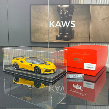 Ferrari SF90 XX Stradale, modelo de coche de resina de simulación de edición limitada, escala 1/18, de BBR