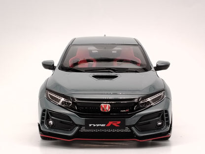 LCD 1/18 Honda Civic TYPE R FK8 Gray Diecast Car Model