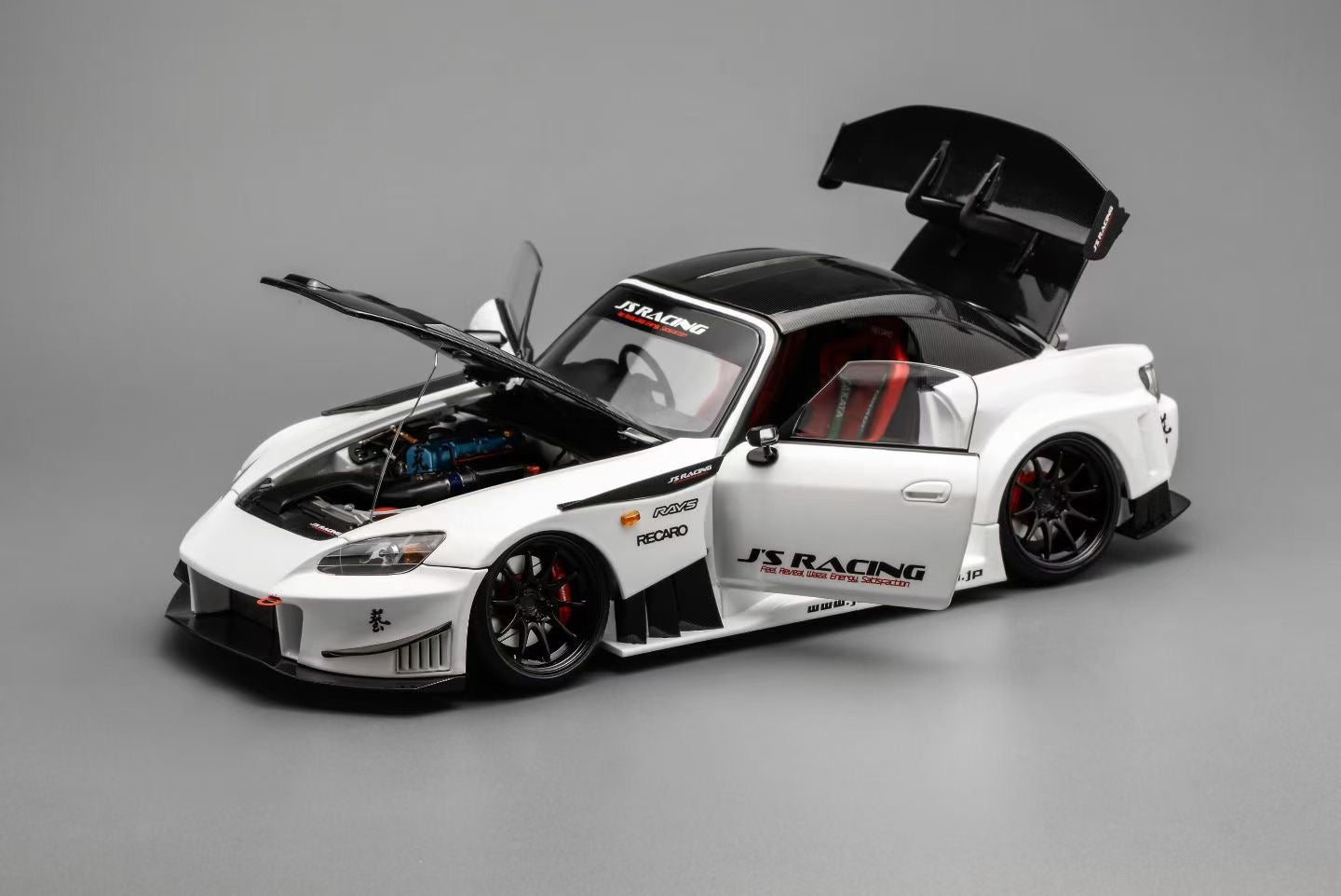 MOTORHELIX 1/18 scale die-cast model Honda S2000 J's Racing