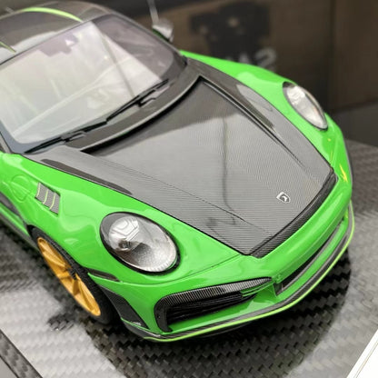 New Arrival VIP 1/18 Porsche 992 Stinger GTR Green Price 328$